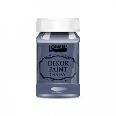 Dekor Paint Soft 100 ml, inkoustová modrá