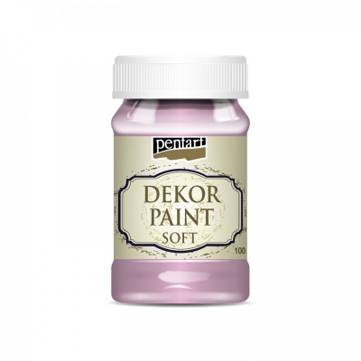 Dekor Paint Soft 100 ml, baby růžová