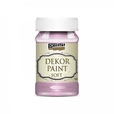 Dekor Paint Soft 100 ml, baby růžová