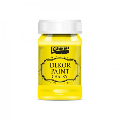 Dekor Paint Soft 100 ml, citrónová žlutá