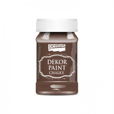 Dekor Paint Soft 100 ml, kaštanová hnědá