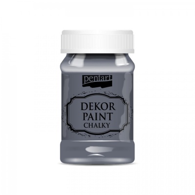 Dekor Paint Soft 100 ml, grafitová šedá
