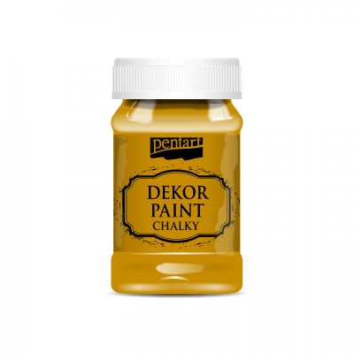 Dekor Paint Soft 100 ml, hořčicová žlutá