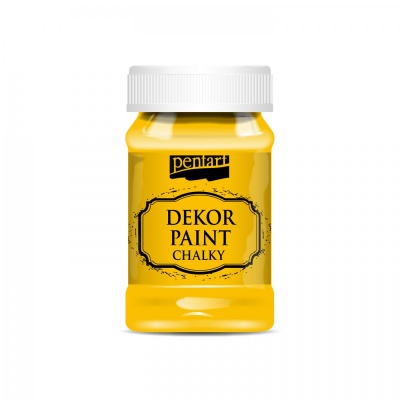 Dekor Paint Soft 100 ml, sluneční žlutá