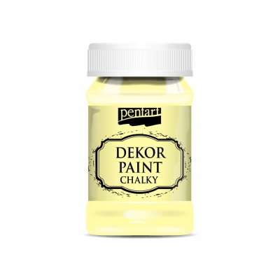 Dekor Paint Soft 100 ml, žlutá