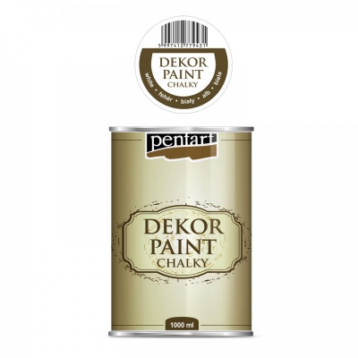 Dekor Paint Soft 1000 ml, biela