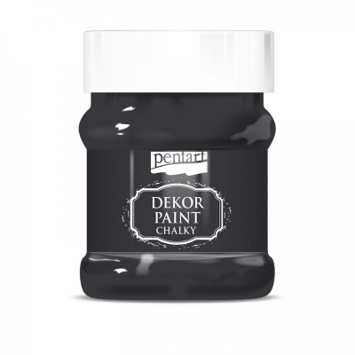 Dekor Paint Soft 230 ml, černá