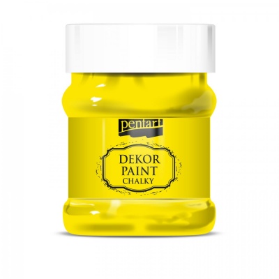 Dekor Paint Soft 230 ml, citrónová žlutá