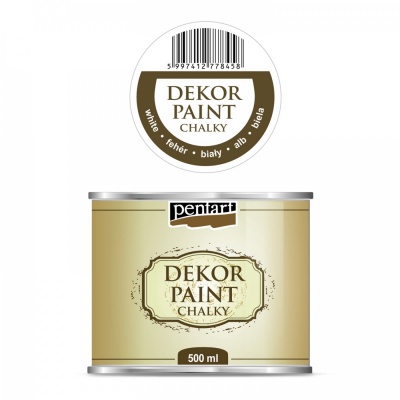 Dekor Paint Soft 500 ml, biela