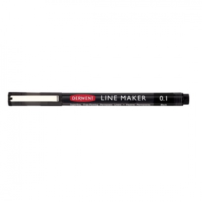 Derwent Graphik Line Maker, Black, 0.1