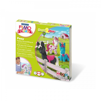 DĚTSKÁ SADA FIMO KIDS - Poník 