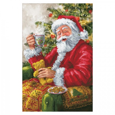 Diamond Dotz, Santa `s Stuffed, 60 x 88 cm