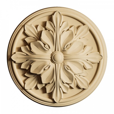 Dřevěná ozdoba tvarovatelná, kruh, 4 cm