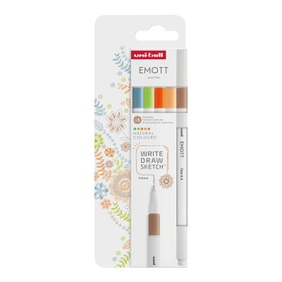 EMOTT liner, 0,4 mm, sada 5 ks NATURAL