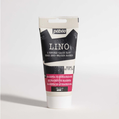 Linorytová barva PEBEO LINOCUT - chinakridonová purpurová, 80 ml 