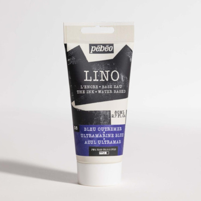Linorytová barva PEBEO LINOCUT - ultramarínová modř, 80 ml 