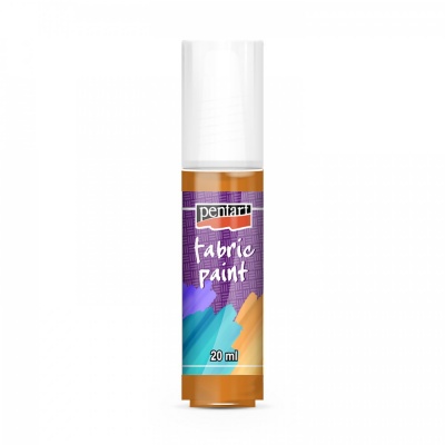 Barva na textil 20 ml, oranžová