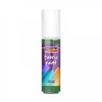 Farba na textil 20 ml, zelená