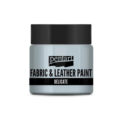 Barva na textil a kůži, delicate, 50ml, modrostříbrná