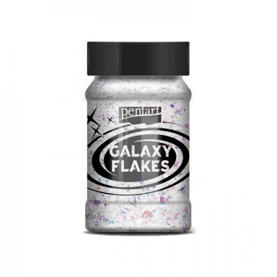 Galaxy vločky, 100 ml, jupiter biela