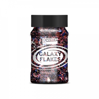 Galaxy vločky, 100 ml, mars hnědá