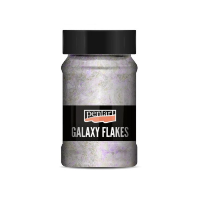 Galaxy vločky, 100 ml, monn bílá-