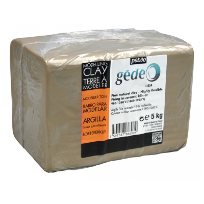 GÉDÉO Hrnčířská hlína 5 kg, bílá