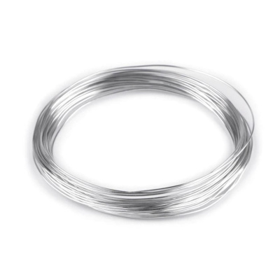 Hliníkový drát, 1 mm, stříbrný, 10 m 