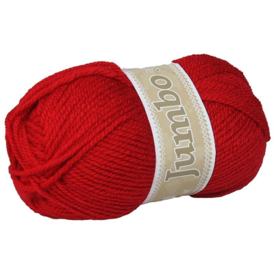 Jumbo, akrylová priadza, 100 g, cca 147 m, 933 červená