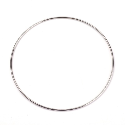 Kovový kruh na macramé a lapač snů, 14 cm