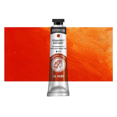 Olejová farba Artemisia permanent red light, 40 ml