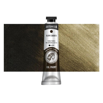 Olejová barva Artemisia raw umber, 40 ml