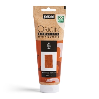 Origin Akrylové barvy, 120 ml, měď