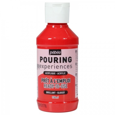 PEBEO Pouring experiences, Magenta red, 118 ml
