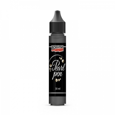 Perleťové pero, 30 ml, černá