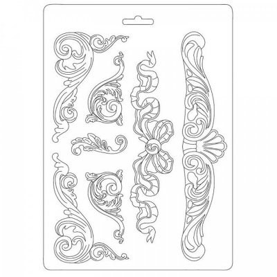 Plastová forma měkká Stamper, A4, Classic decorat