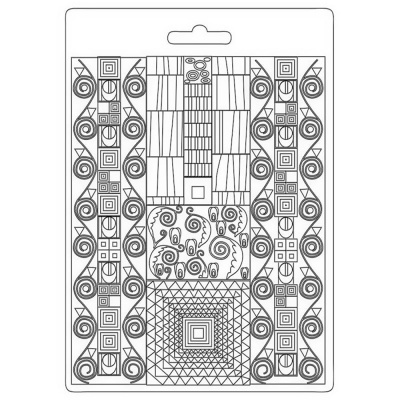 Plastová forma měkká STAMPERIA, A5, Klimt patterns