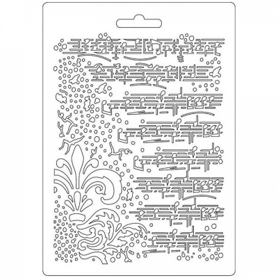 Plastová forma měkká Stamper, A5, Music