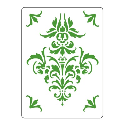 Plastová šablona A5, motiv ornamenty