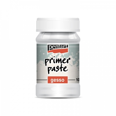 Podkladová pasta gesso, primer, bílá, 100 ml