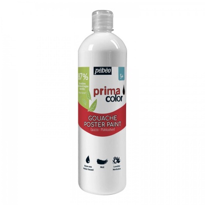 Primacolor Liquid, temperová barva, 1 l, 211 White