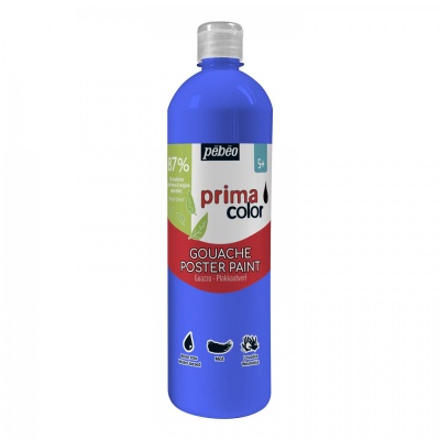 Primacolor Liquid, temperová barva, 1 l, 249 Primary blue