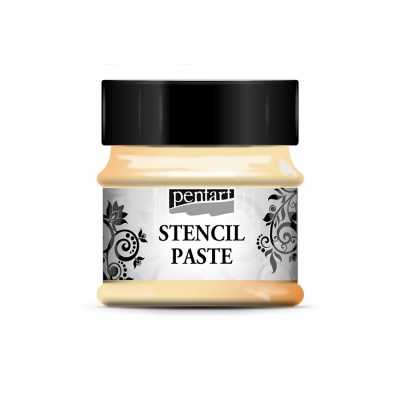 Šablónovacia pasta, perleťová, 50 ml, meruňková