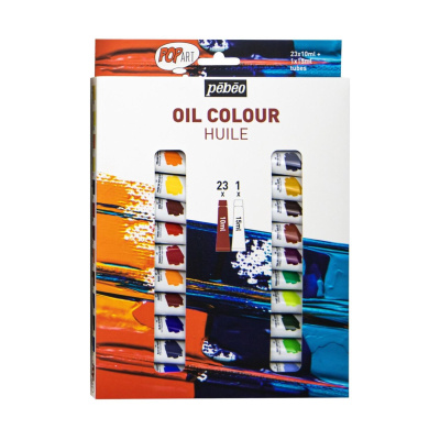 Sada olejových barev Pop Art, 23 x 10 ml + 1 x 15 ml 