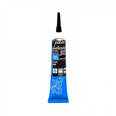 Setacolor 3D 20 ml, brod'pearl, 205 Black
