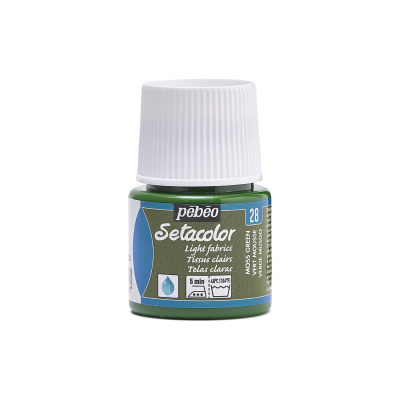 Setacolor light 45 ml, 28 mechově zelená 