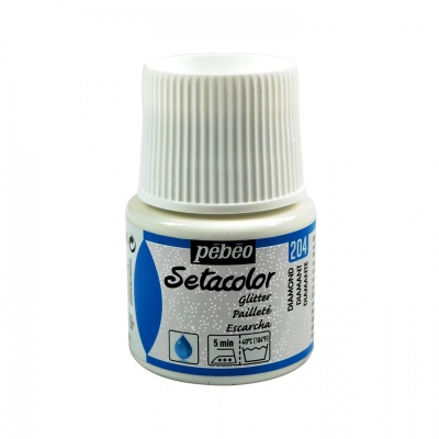 Setacolor light 45 ml, glitter, 204 Diamond