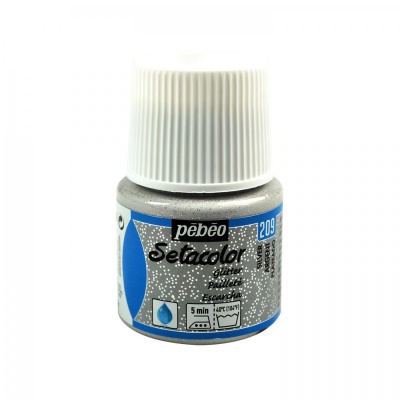 Setacolor light 45 ml, glitter, 209 Silver