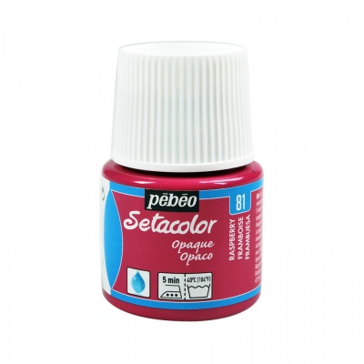 Setacolor opaque 45 ml, 81 Raspberry