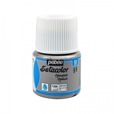 Setacolor opaque 45 ml, 91 Grey